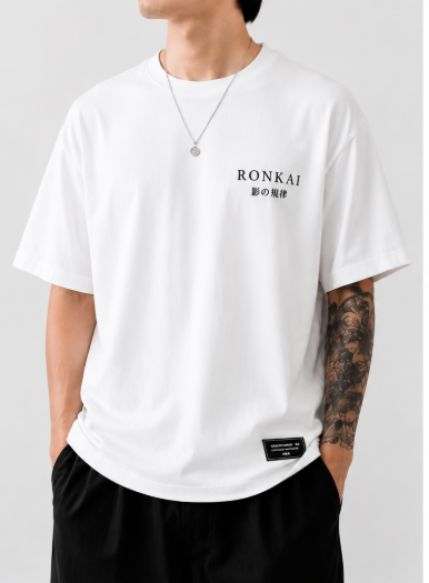 RONKAI - Shadow Discipline | Samurai Katana Oversized T-Shirt Unisex